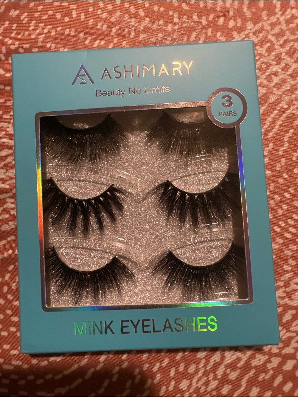 Mink Lashes Set - Black, 3 Pairs